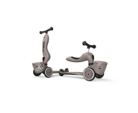 Scoot & Ride Highwaykick 1 Lifestyle Jeździk i hulajnoga 2w1 Brown Lines - 1109673 - zdjęcie 3